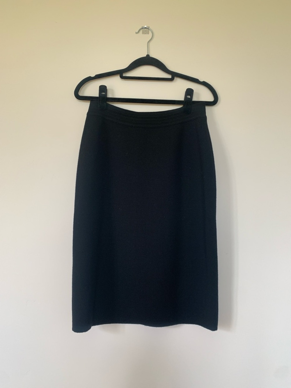 Classic Black Pencil Skirt